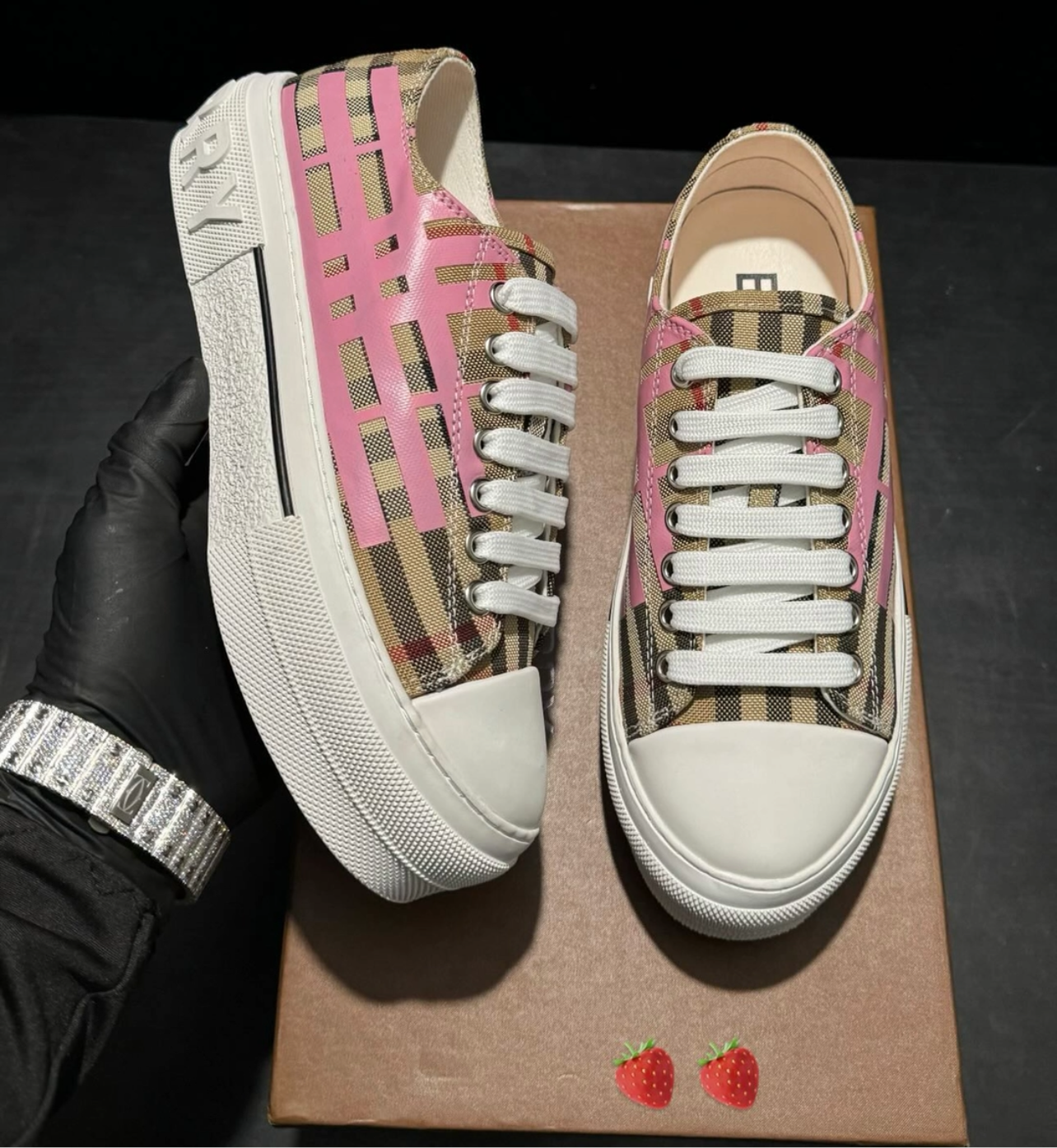 Pink Burberry